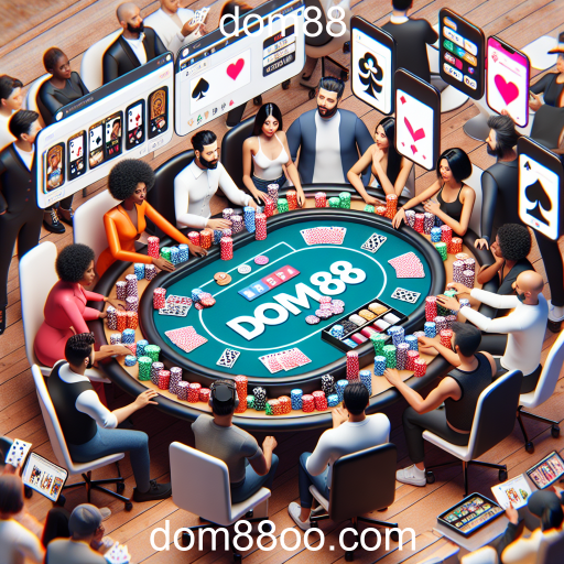 Descubra o Mundo do Poker em dom88: Um Jogo de Estratégia e Sorte